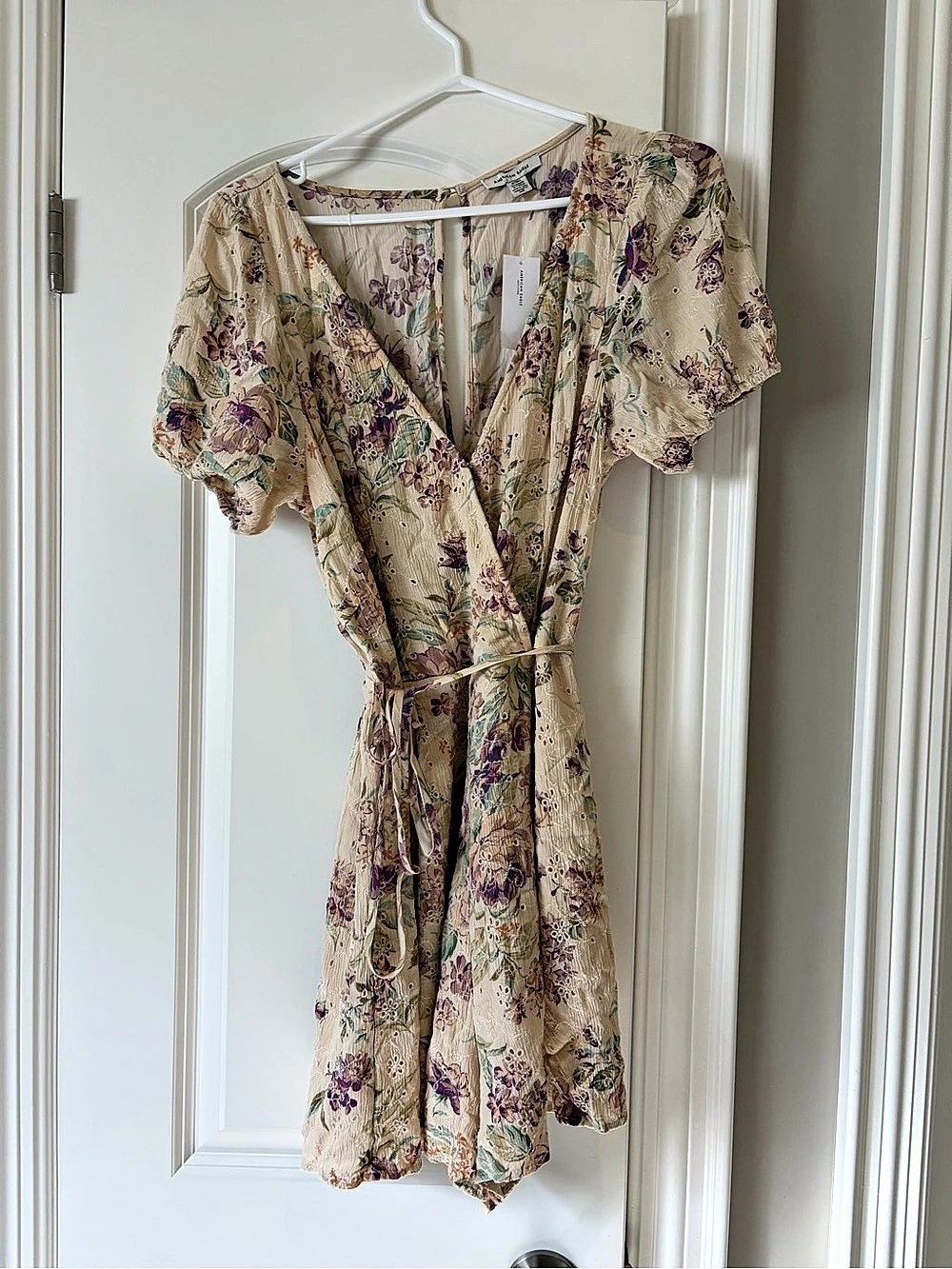 American Eagle Floral Romper
